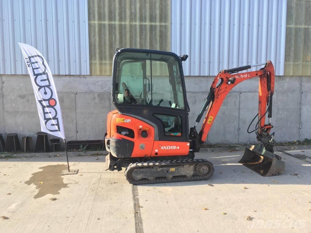 Kubota KX 019-4 Minigravemaskiner