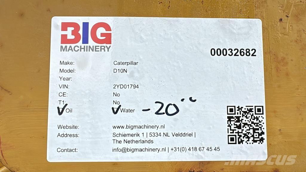 CAT D10N Bulldozer på larvebånd