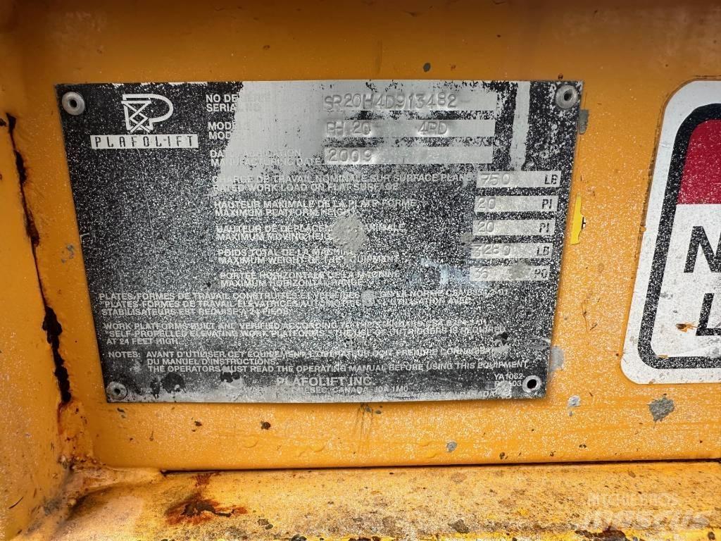 Plafolift PH20 Saxlifte
