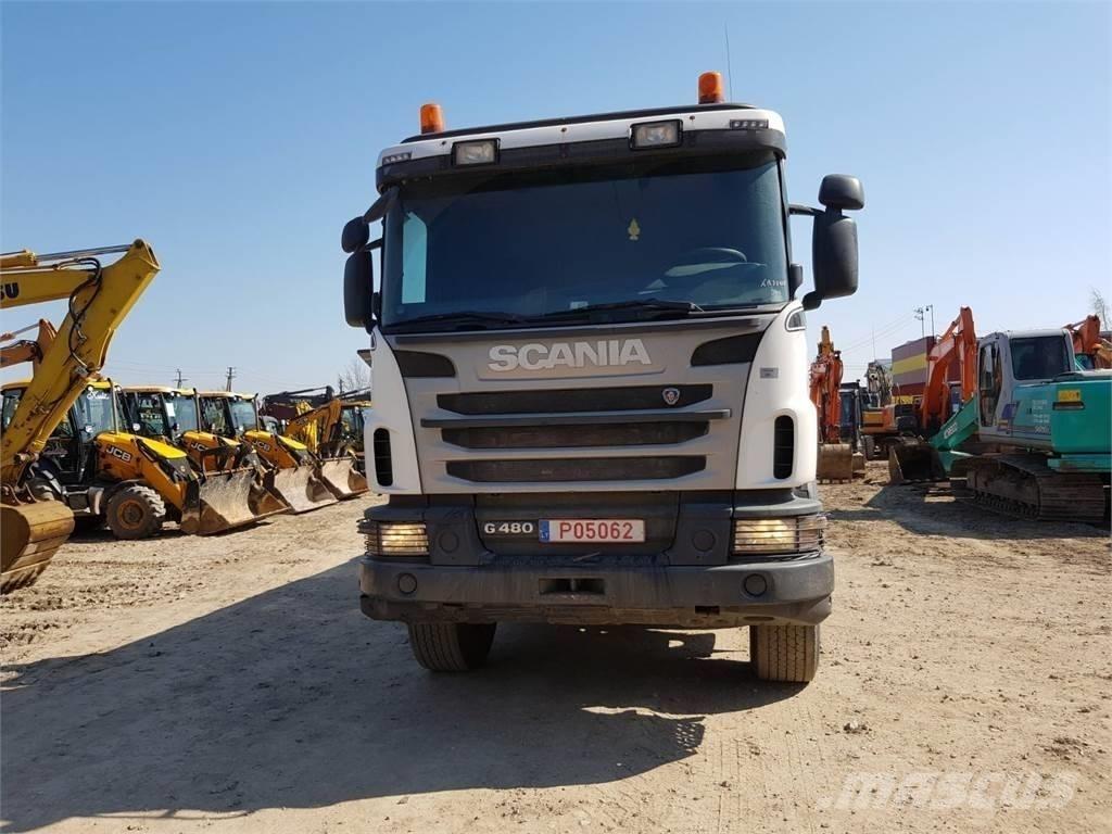 Scania G480 8x4 Skip loader