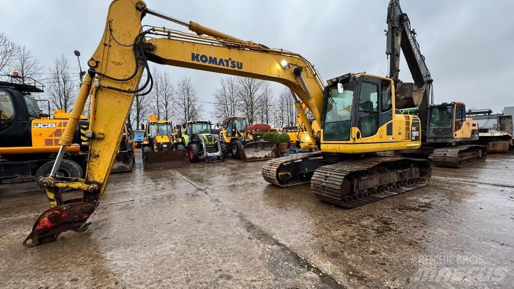 Komatsu PC 190 LC-8 Gravemaskiner på larvebånd