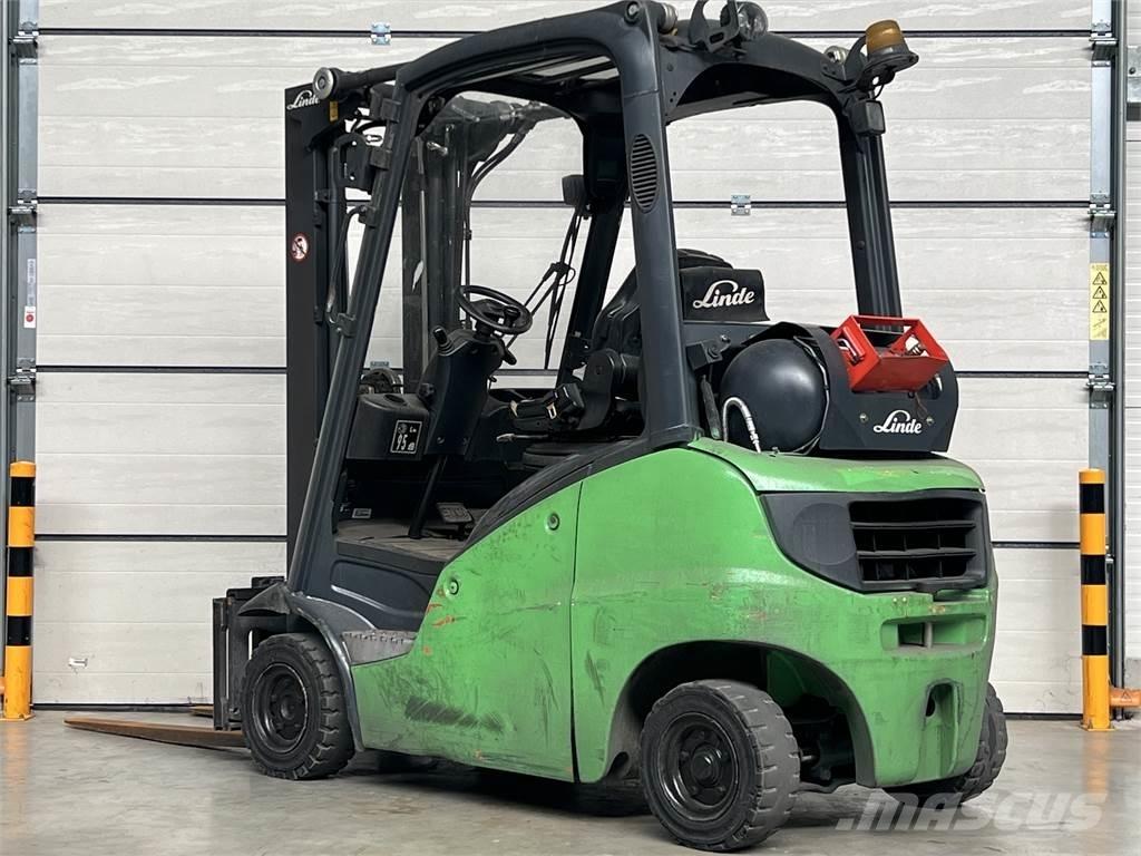 Linde H16T LPG gaffeltrucks