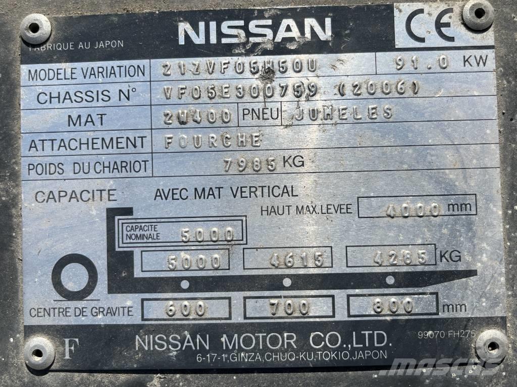 Nissan CABIN W-1038 Kabiner og interiør