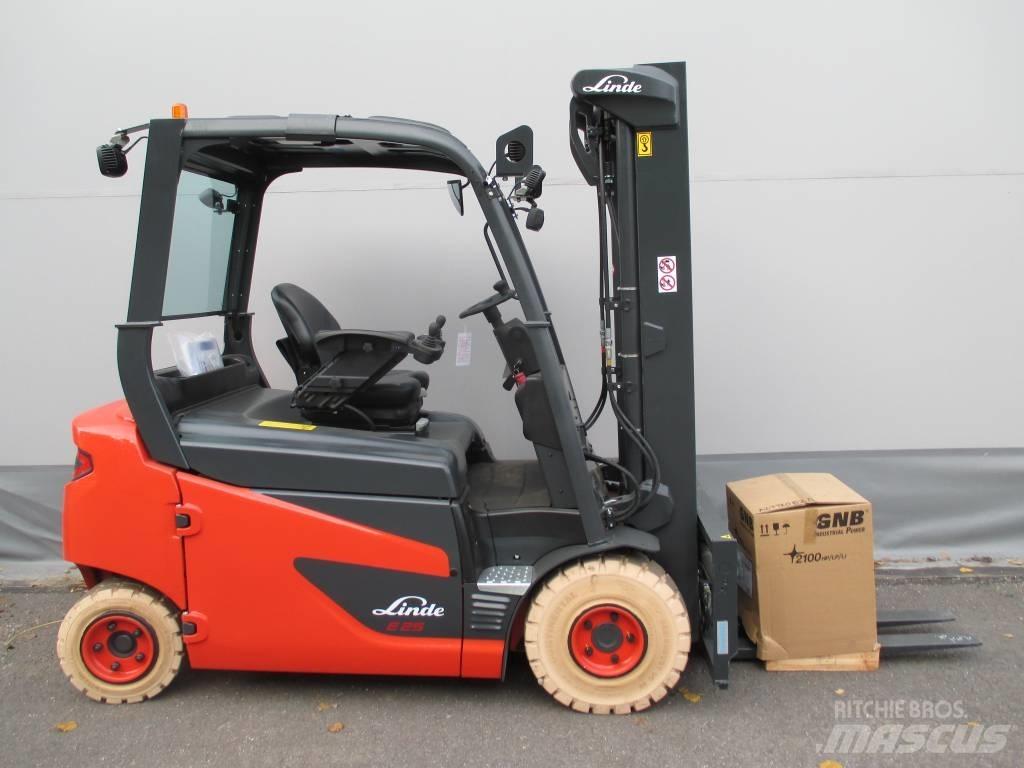 Linde E25S El gaffeltrucks