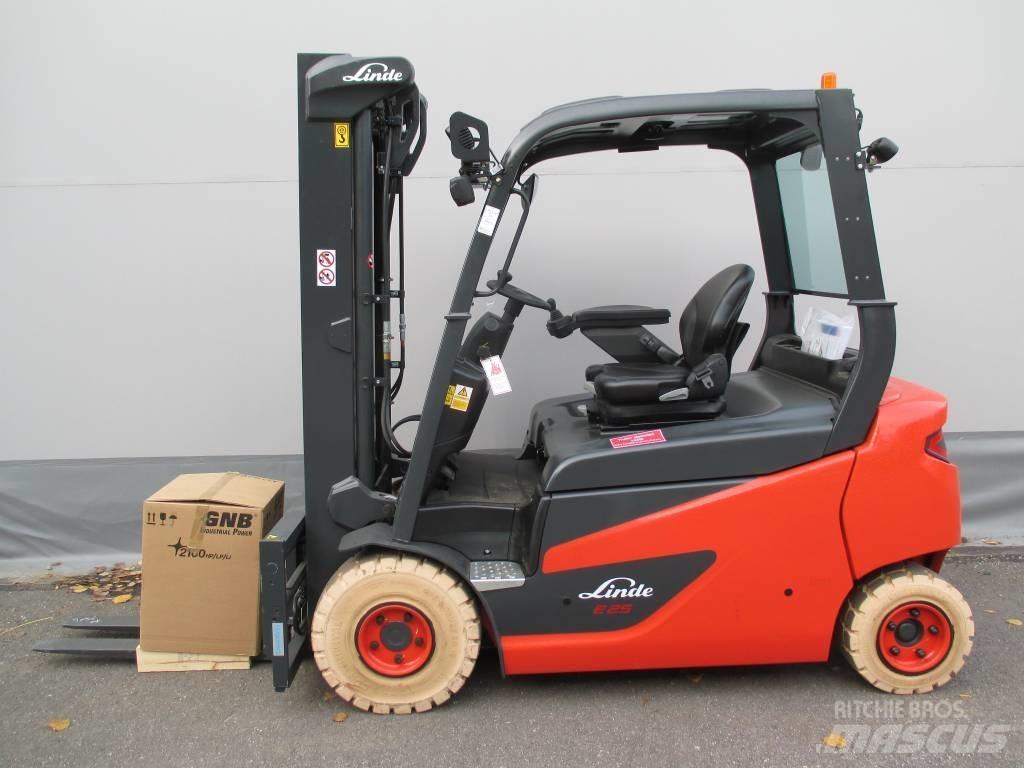 Linde E25S El gaffeltrucks