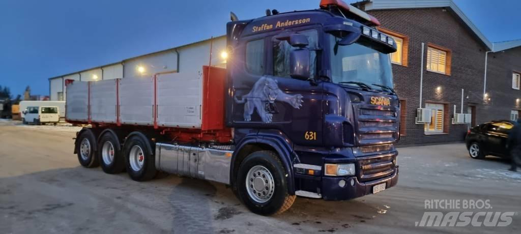 Scania R 500 8X4 Skip loader