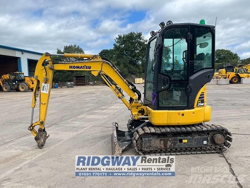 Komatsu PC 26 MR-5 Minigravemaskiner