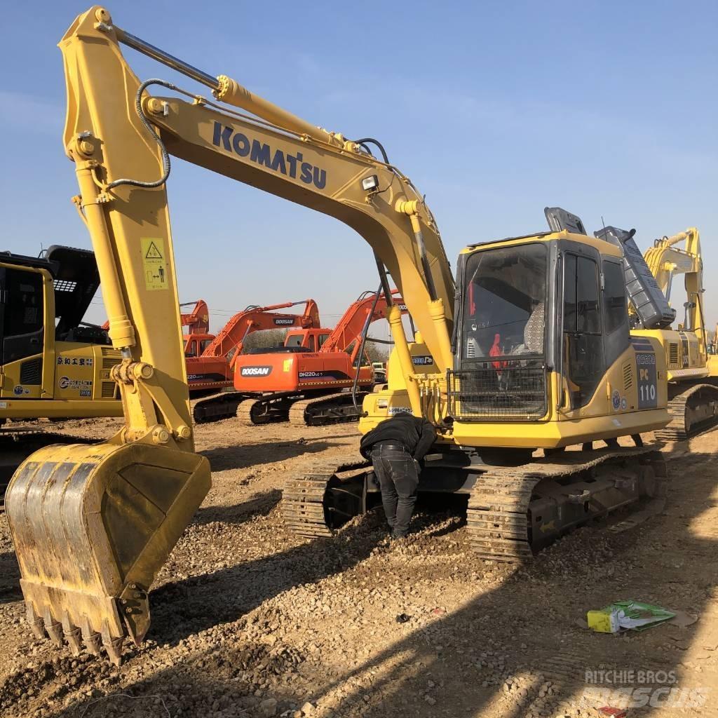 Komatsu PC 110 Midi-gravemaskiner 7t - 12t