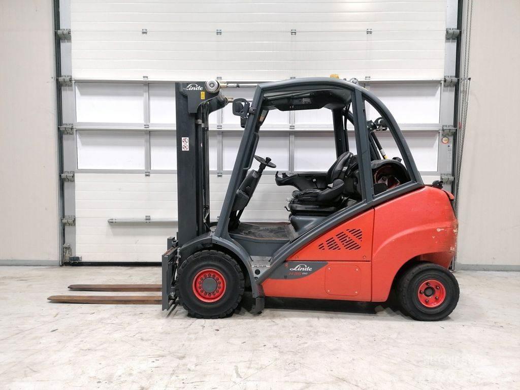Linde H35T-02 LPG gaffeltrucks