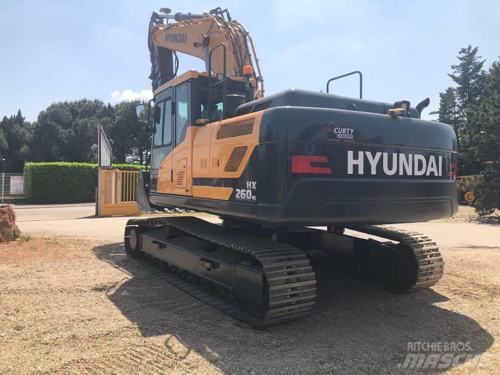 Hyundai HX260NL Gravemaskiner på larvebånd