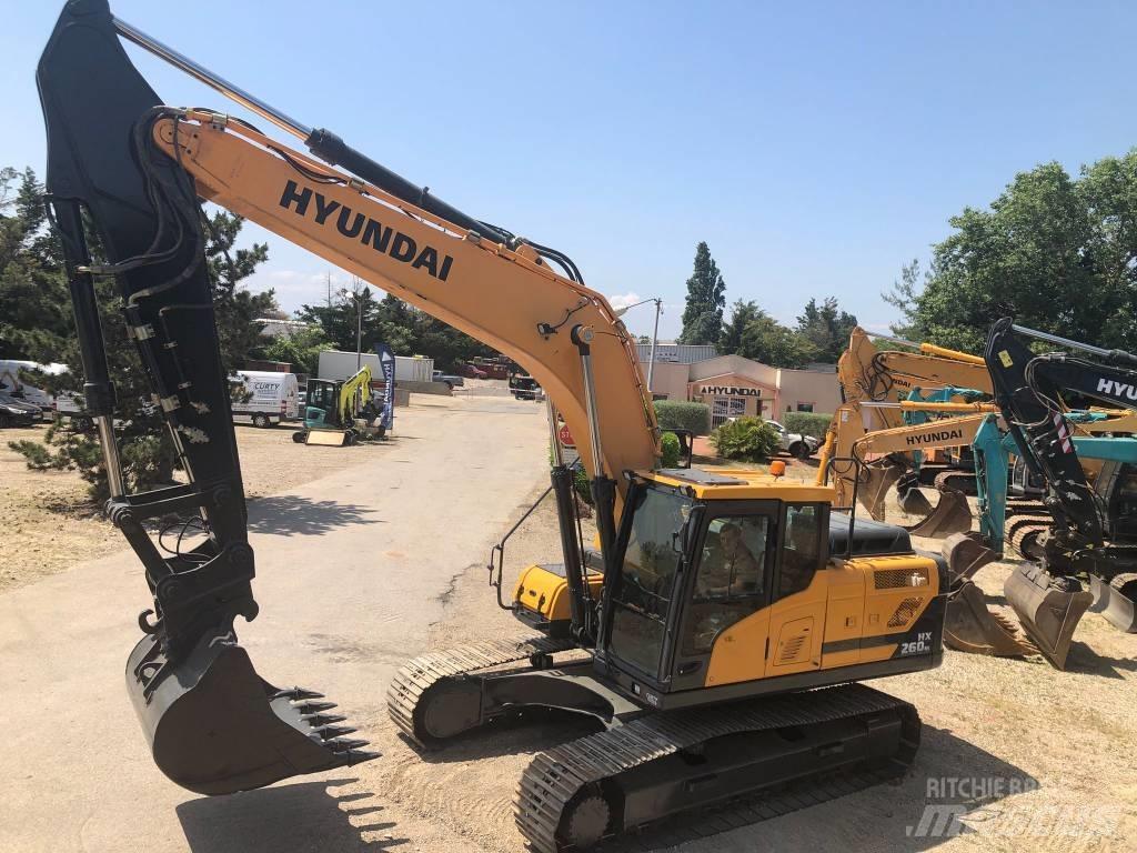 Hyundai HX260NL Gravemaskiner på larvebånd