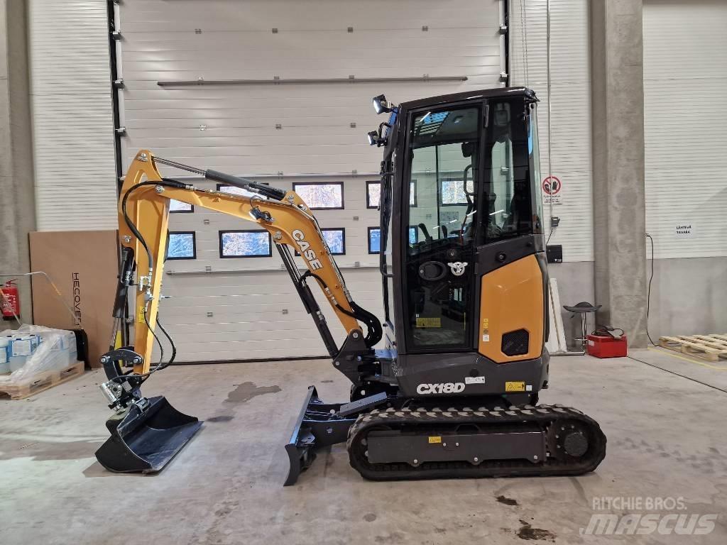 CASE CX 18 D Minigravemaskiner