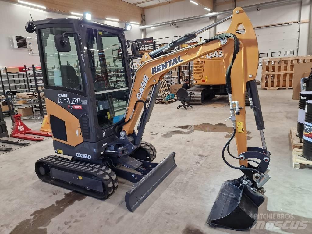 CASE CX 18 D Minigravemaskiner