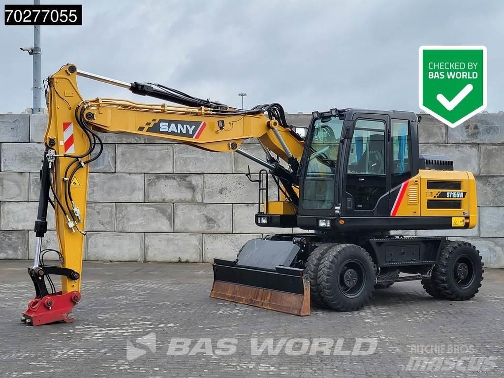 Sany SY155W Gravemaskiner på hjul