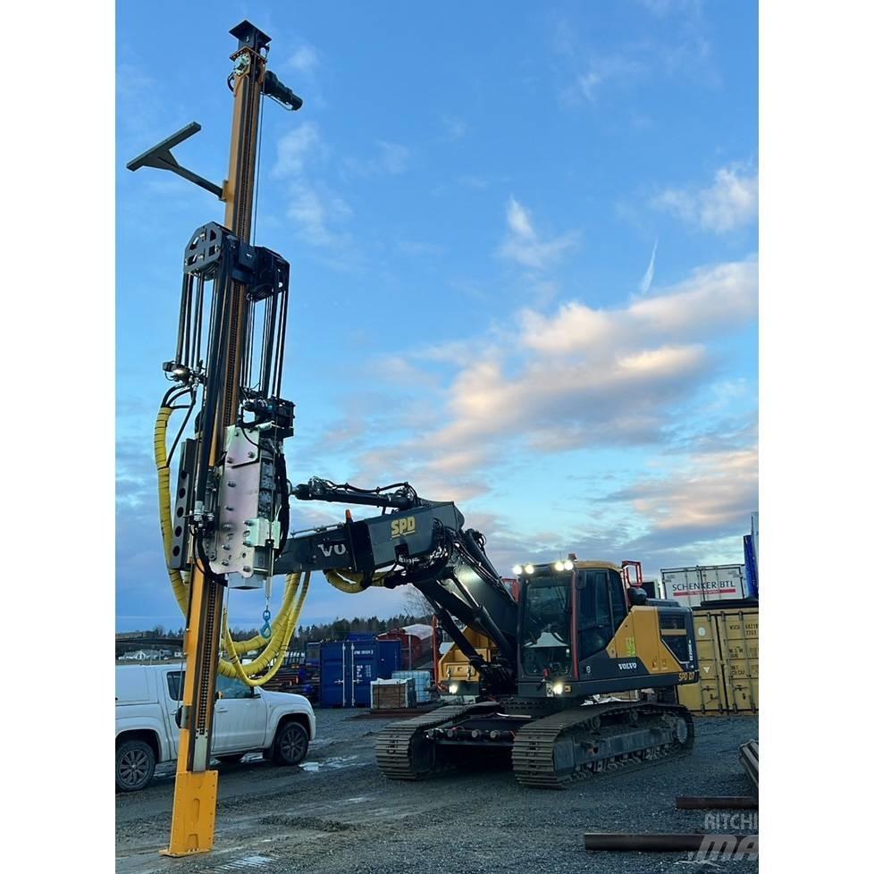 Volvo EC250-D7 Pæle- og rammemaskiner