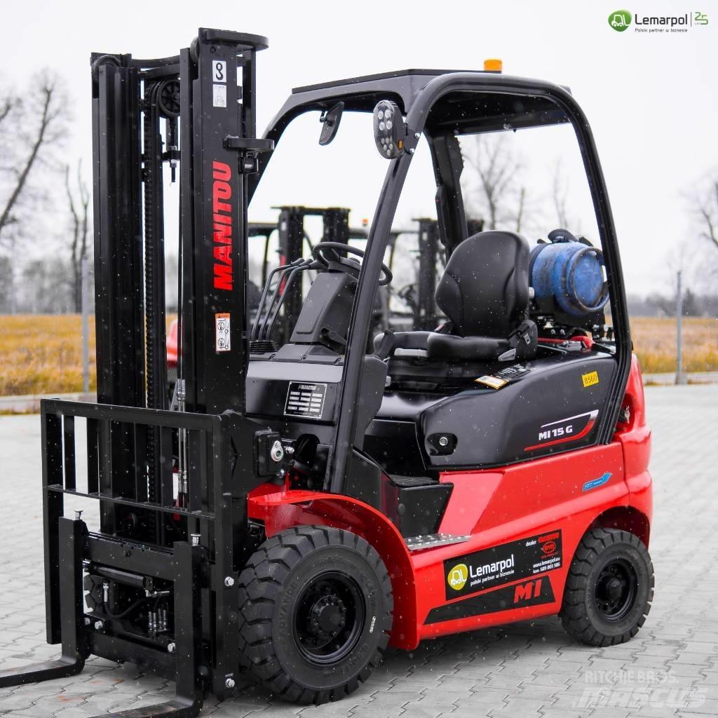 Manitou MI 15 G LPG gaffeltrucks