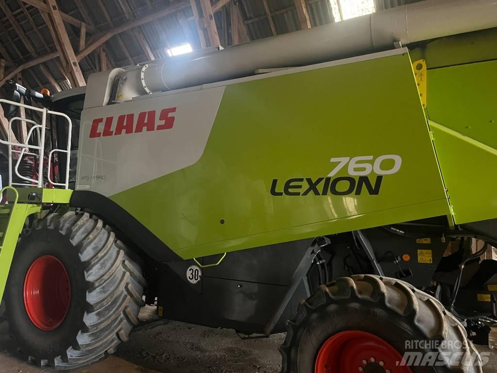 CLAAS LEXION 760 Mejetærskere