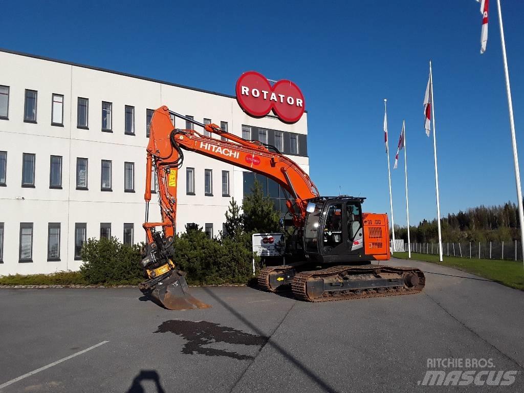 Hitachi ZX225USRLC-6 Gravemaskiner på larvebånd
