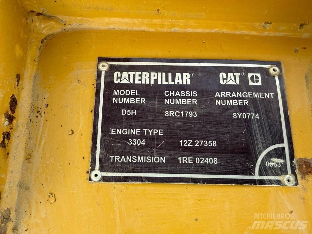 CAT D5H Buldozer Bulldozer på larvebånd