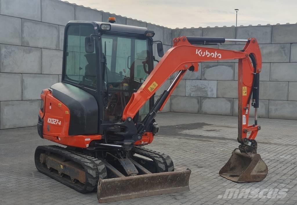 Kubota KX027-4 Minigravemaskiner