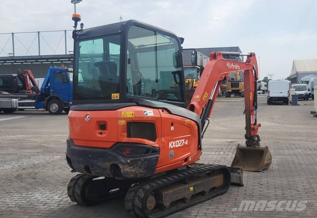 Kubota KX027-4 Minigravemaskiner
