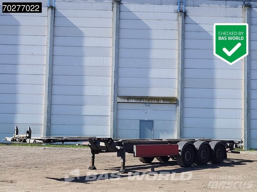 Van Hool 3 axles Semi-trailer med containerramme