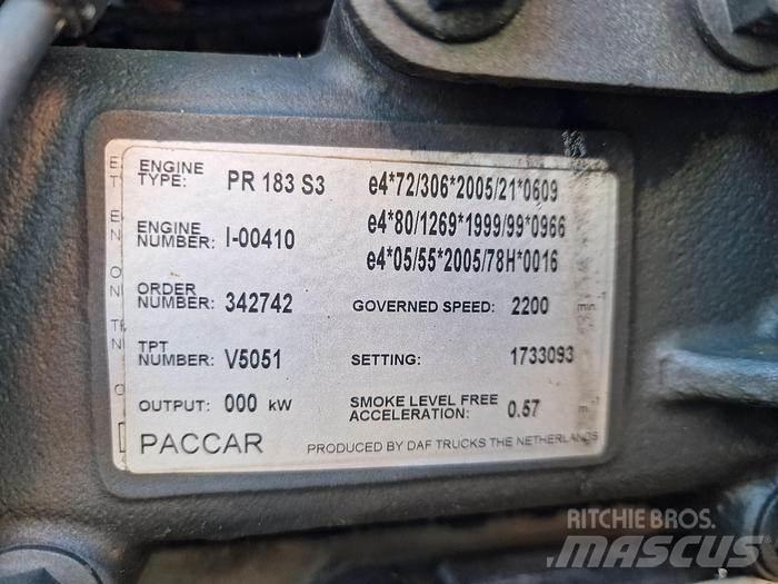 Paccar PR 183 S3 Transport – Andet
