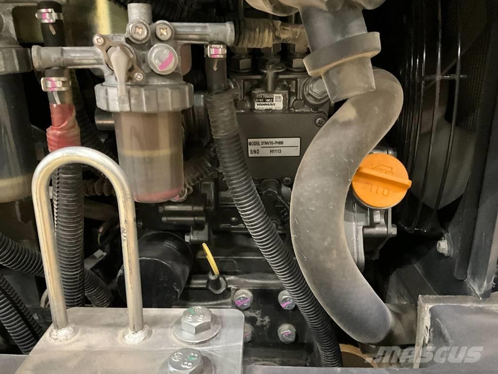 Hitachi ZX 17 U-5 Minigravemaskiner