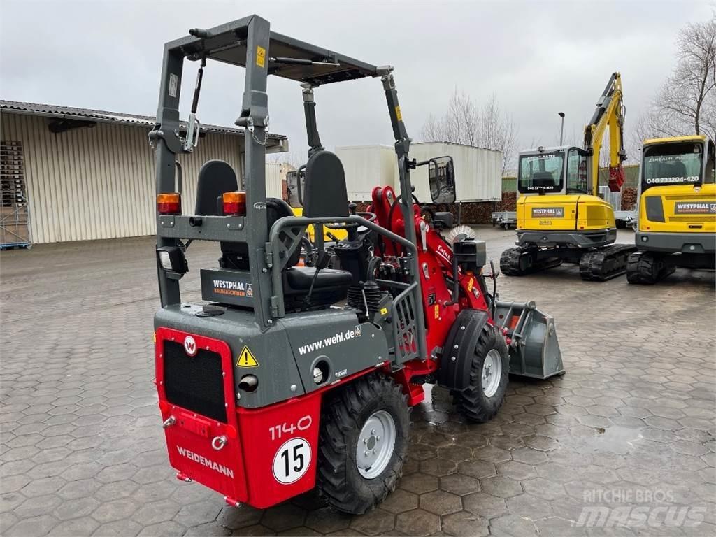 Weidemann WM1140 Læssemaskiner på hjul
