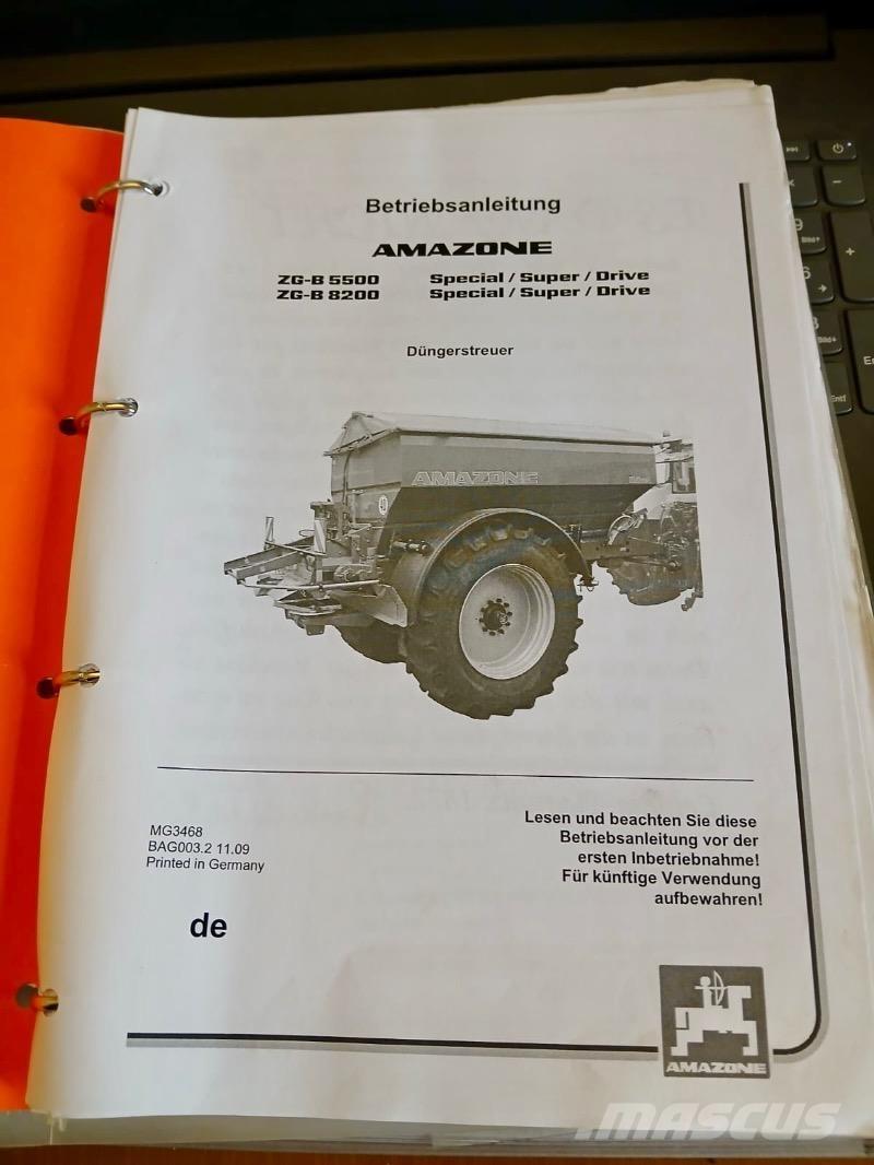 Amazone ZG-B 5500 Mineralspreder