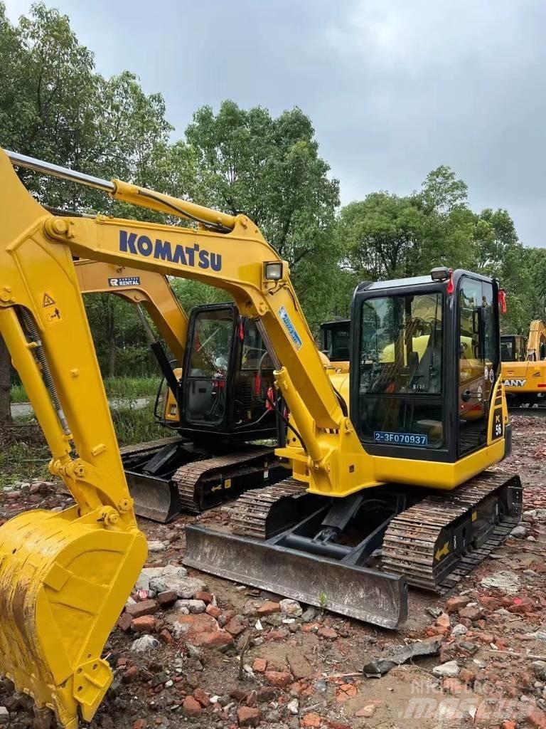 Komatsu PC56-7 Gravemaskiner på larvebånd