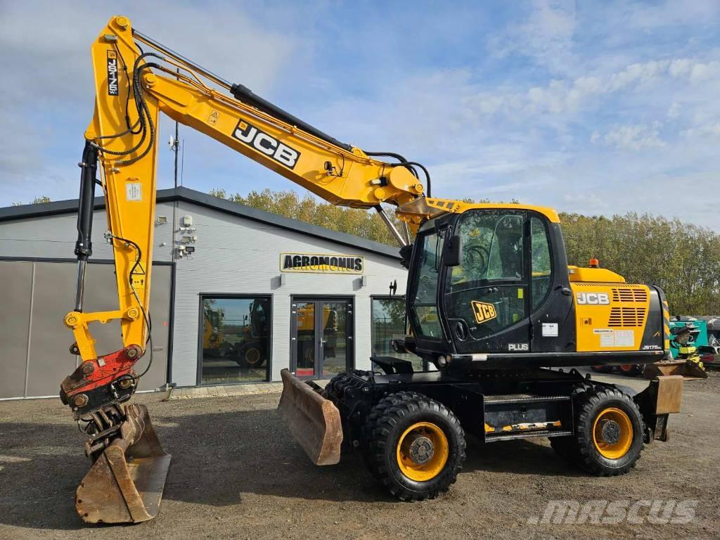 JCB JS 175 W Gravemaskiner på hjul