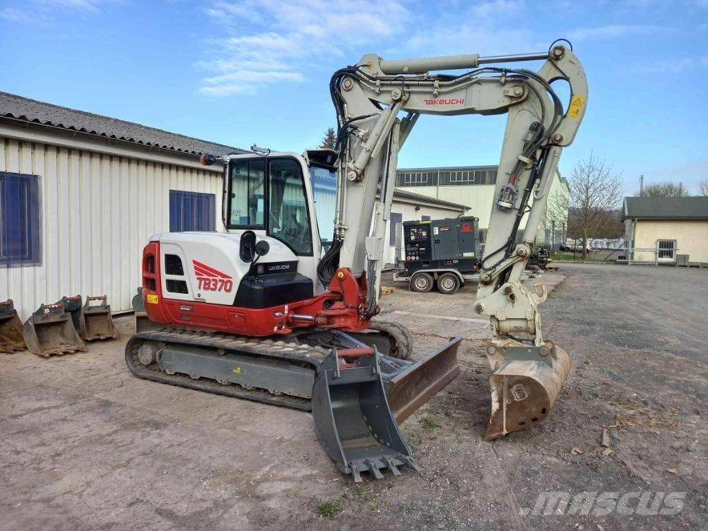 Takeuchi TB 370 CV Midi-gravemaskiner 7t - 12t