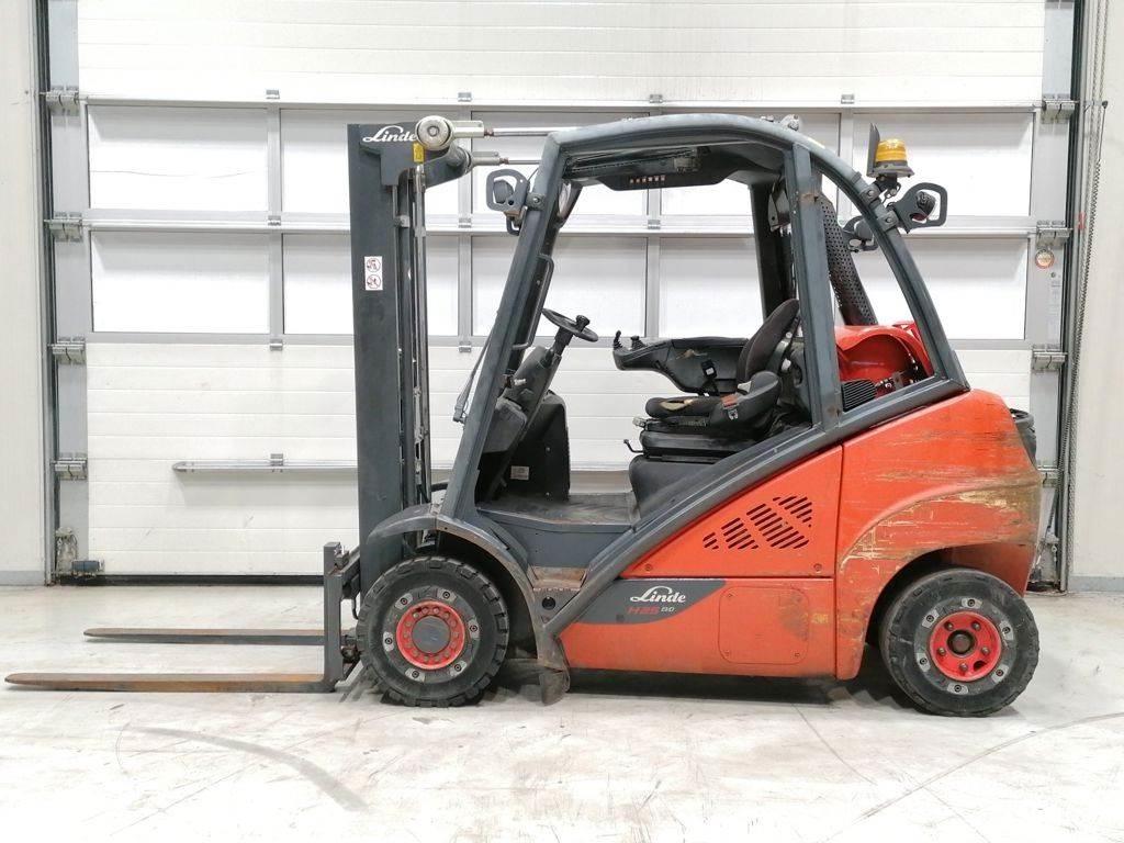 Linde H25T-02 LPG gaffeltrucks