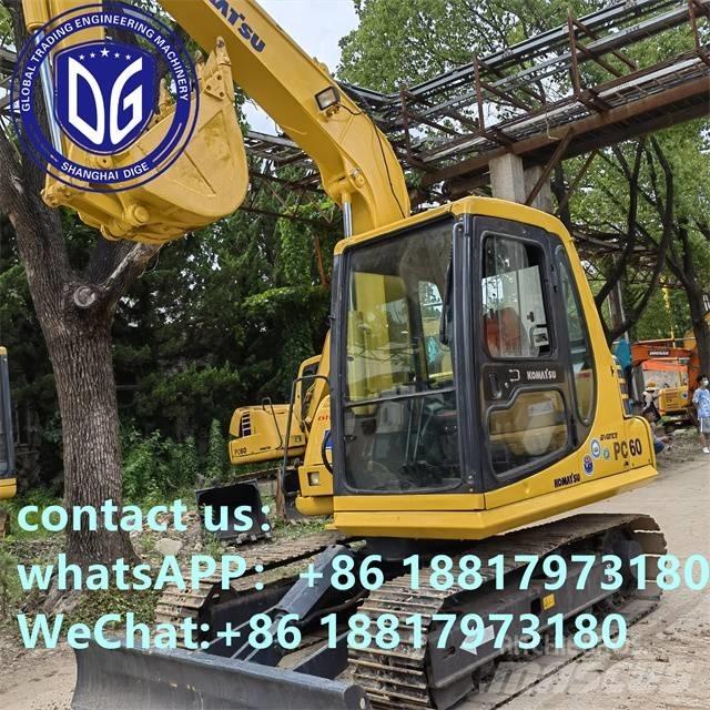 Komatsu PC 60-7C Gravemaskiner på larvebånd