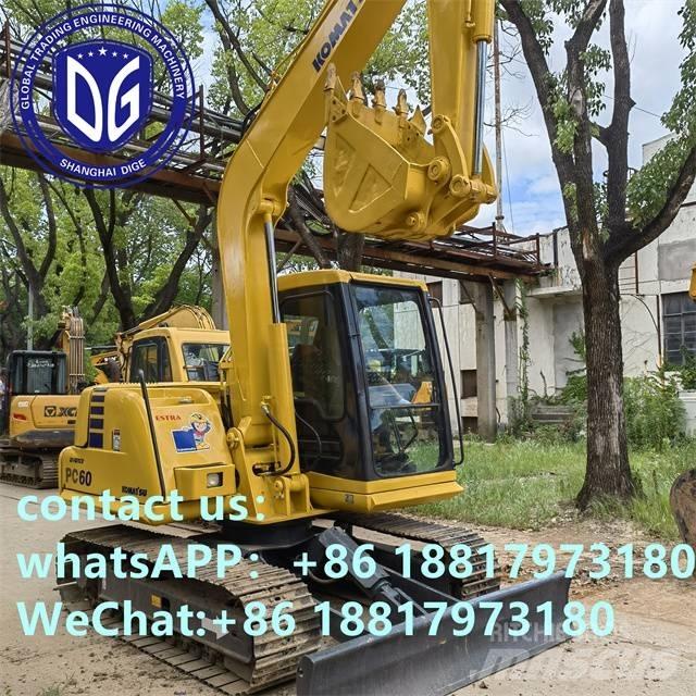 Komatsu PC 60-7C Gravemaskiner på larvebånd