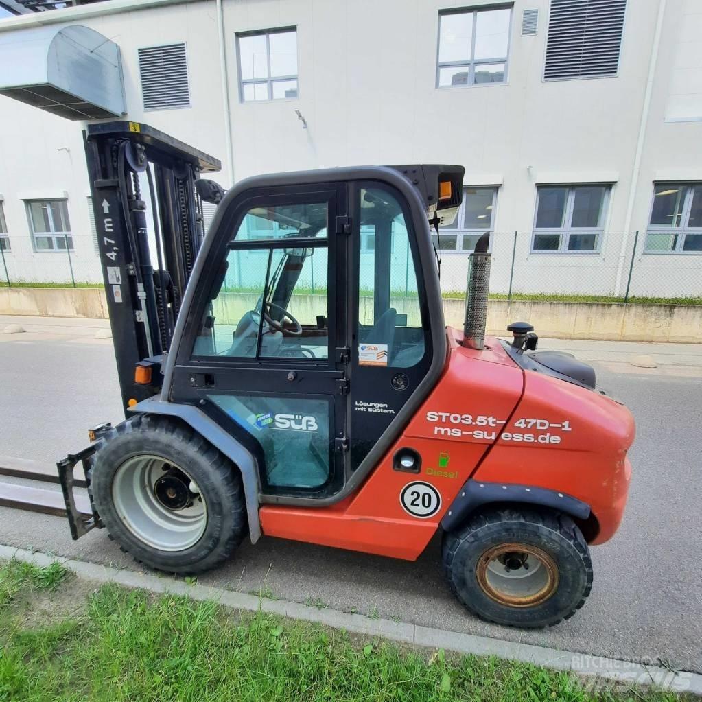 Manitou MSI 35 Terrængående gaffeltruck