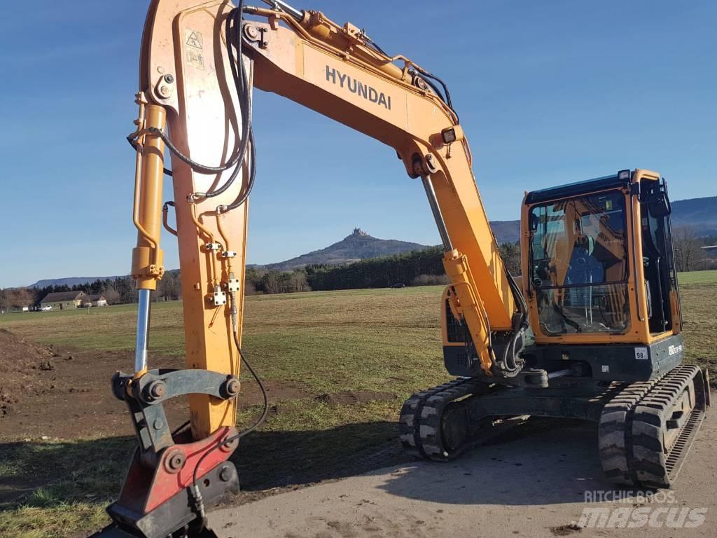 Hyundai R80 CR 9A Midi-gravemaskiner 7t - 12t