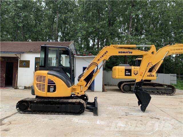 Komatsu pc40mr Minigravemaskiner