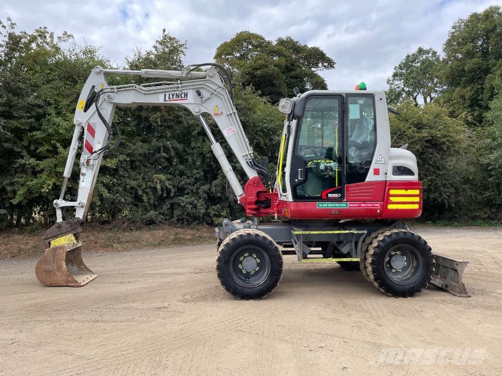 Takeuchi TB 295 W Gravemaskiner på hjul