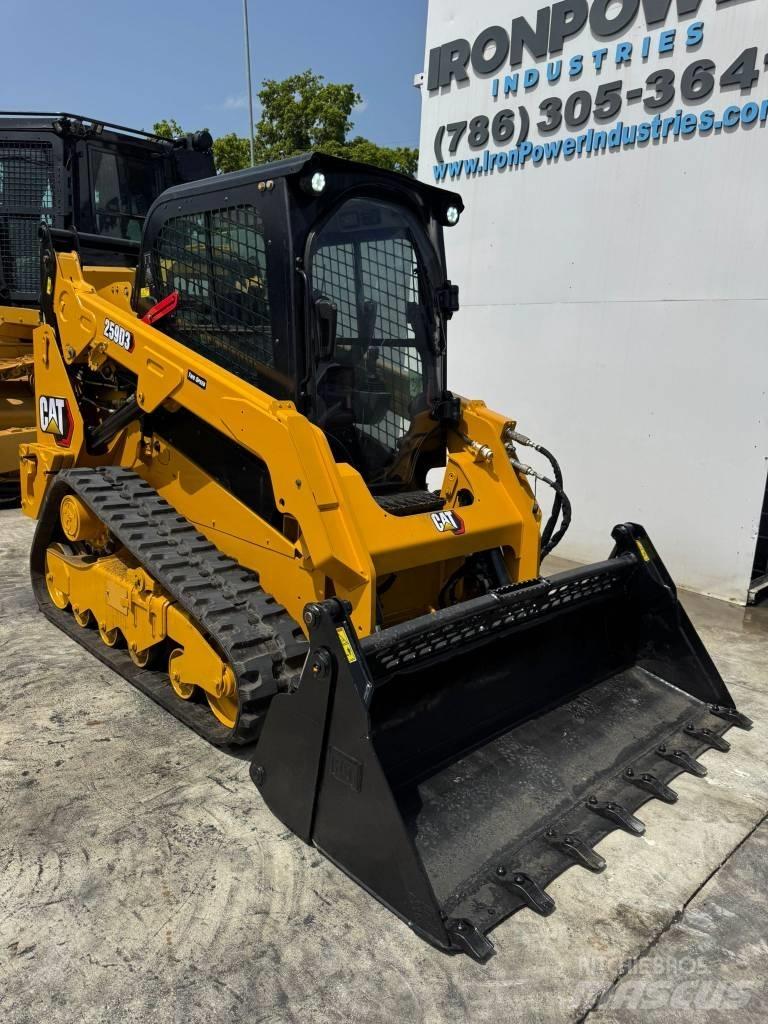 CAT 259D3 Minilæsser - skridstyret