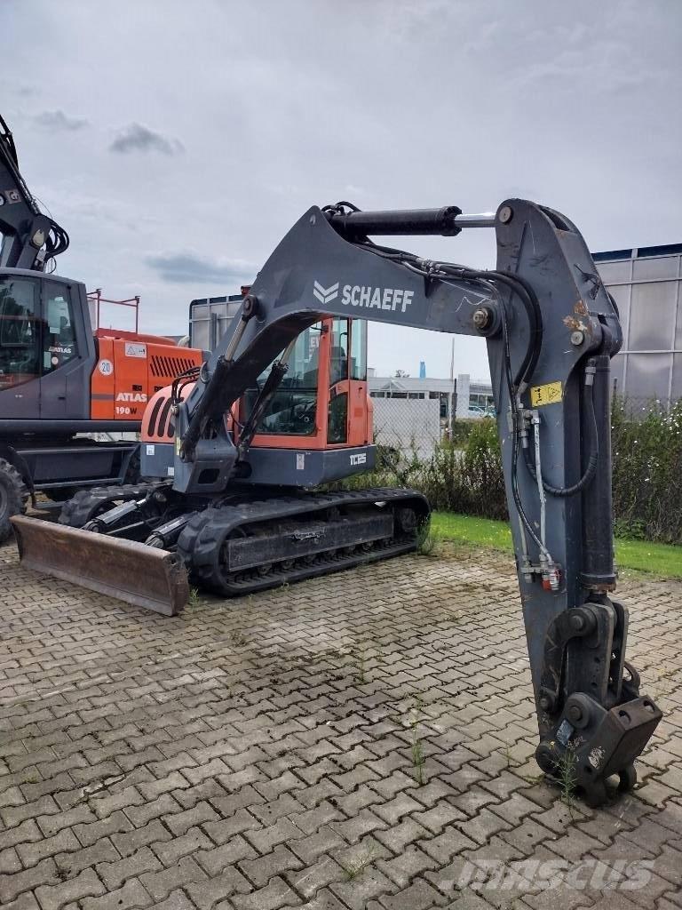 Terex Schaeff TC125 Gravemaskiner på larvebånd