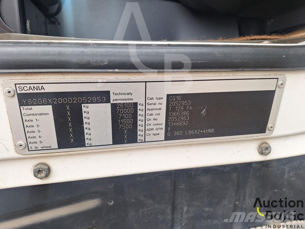 Scania G 360 Renovationslastbiler