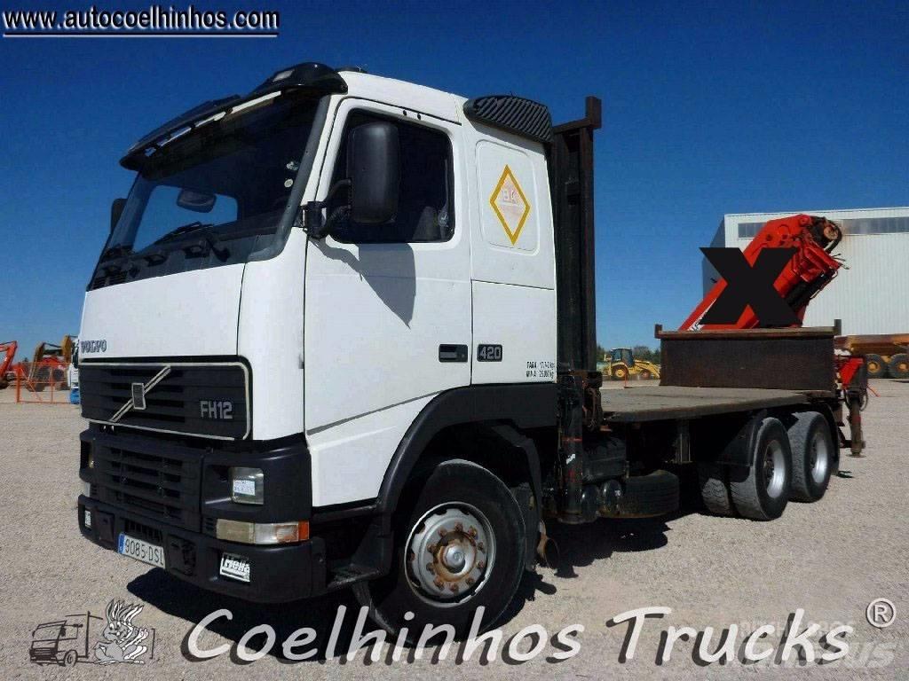 Volvo FH12 420 6x4 Lastbil med lad/Flatbed