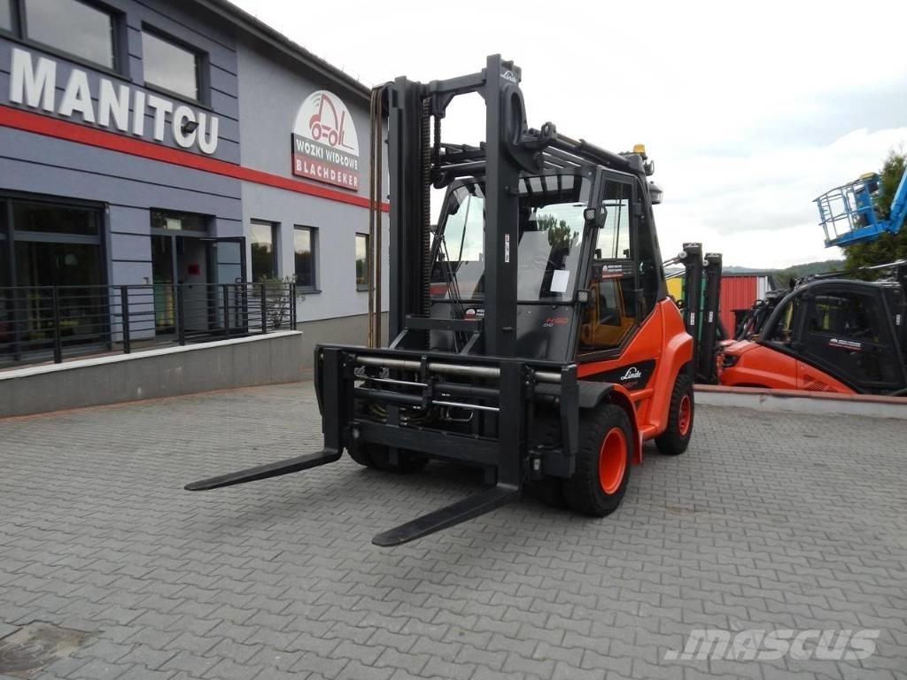 Linde H60D-03 Diesel gaffeltrucks