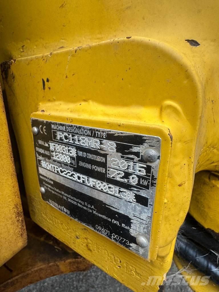 Komatsu PC 118 MR-8 Gravemaskiner på larvebånd