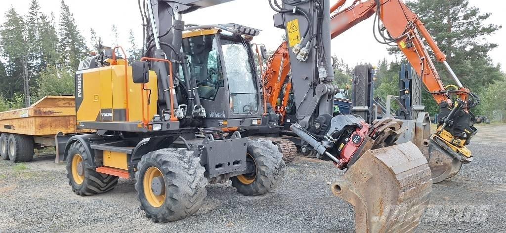 Volvo EWR 150 E Gravemaskiner på hjul