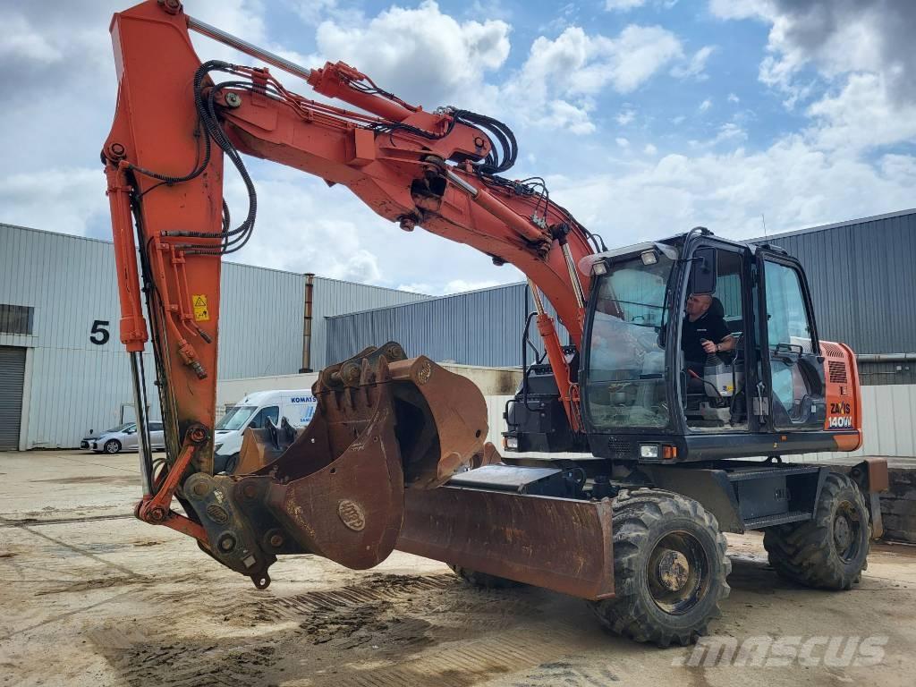 Hitachi ZX140W-6 Gravemaskiner på hjul
