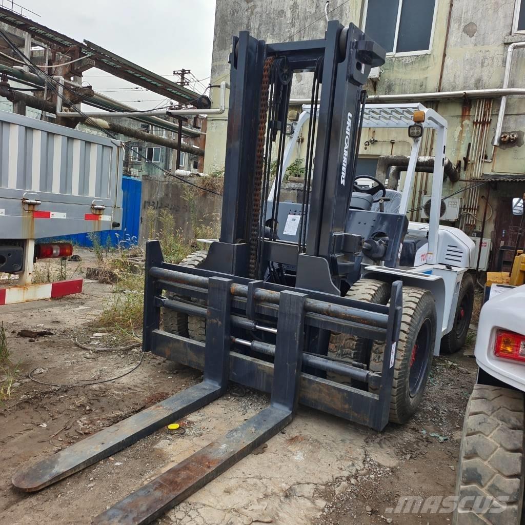 TCM FD 100 Diesel gaffeltrucks