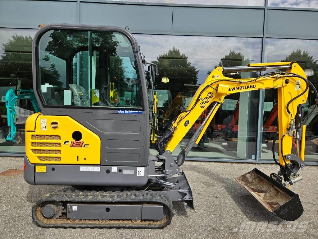New Holland e18c Minigravemaskiner